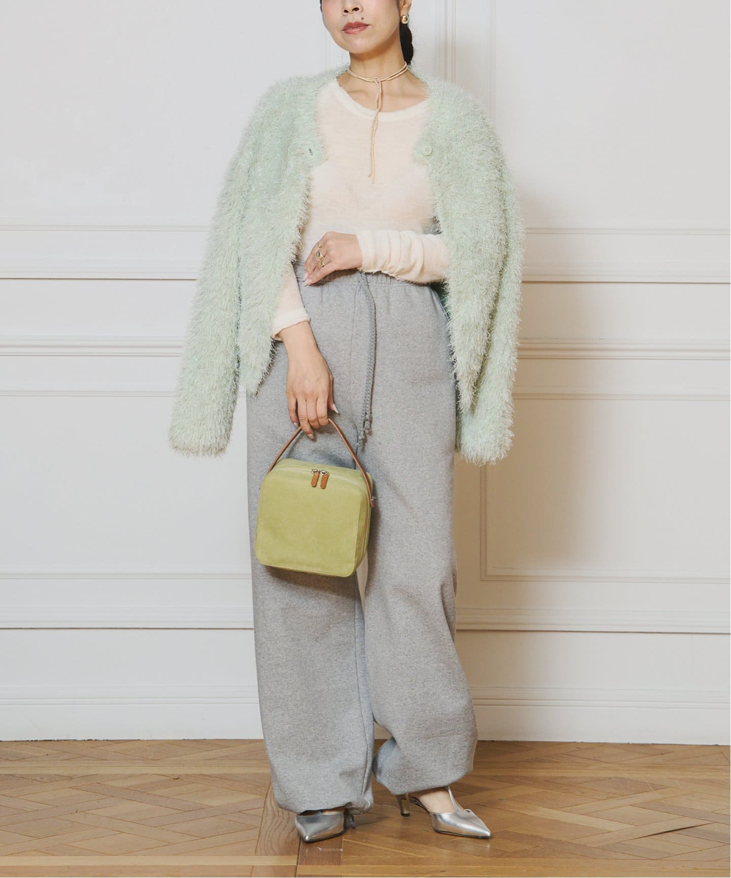 IENA LA BOUCLE TEMPURA ロングカーディガン IENA - IENA LA BOUCLE TEMPURA ロングカーディガンの通販 by kids