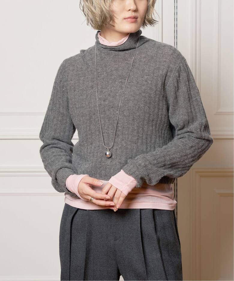 IENA LA BOUCLE ウールカシミヤRIBニット（ニット／セーター）｜IENA 