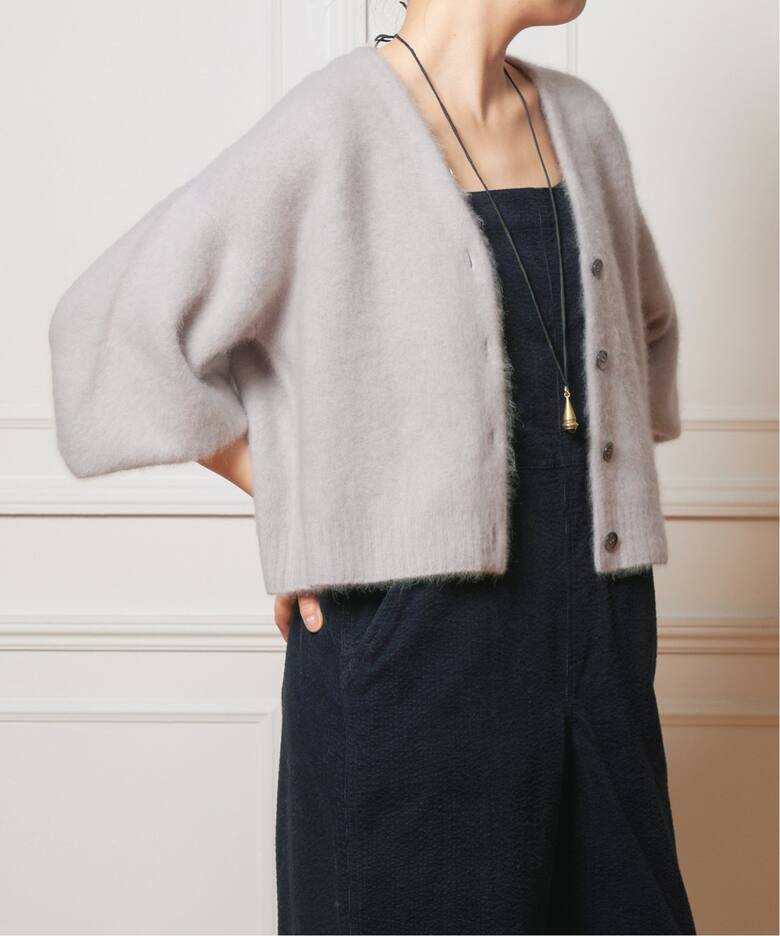 IENA LA BOUCLE ファーニットカーディガン（カーディガン）｜IENA  