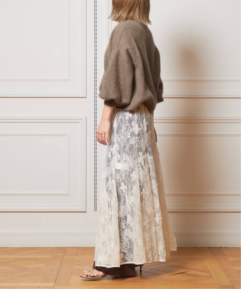 IENA LA BOUCLE ファーニットカーディガン（カーディガン）｜IENA 