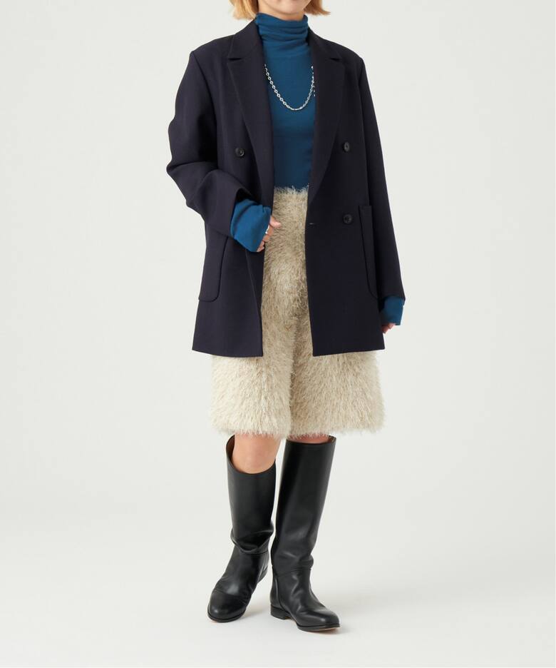 IENA LA BOUCLE SHERLOCK タートルネックプルオーバー（ニット  