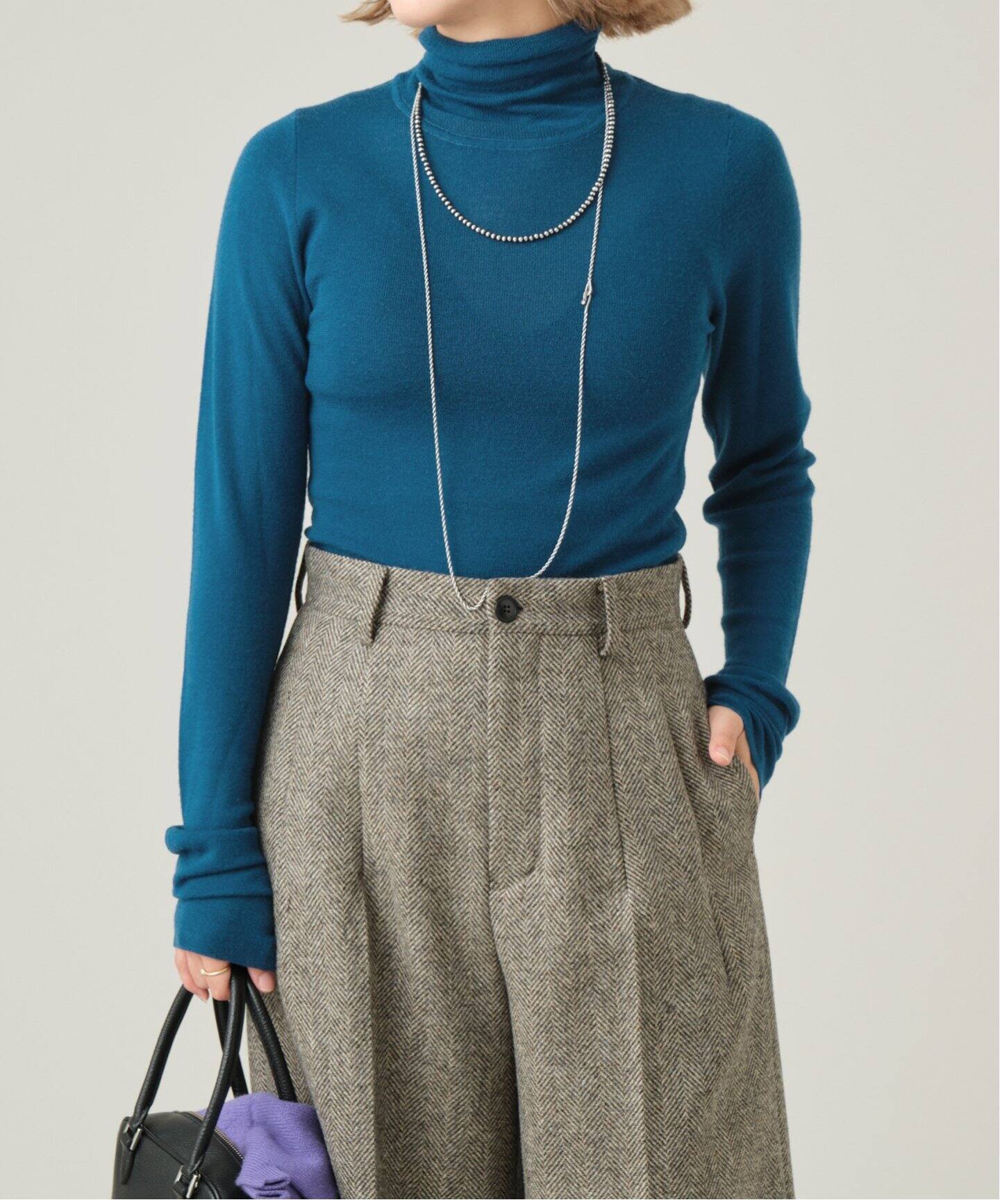 IENA LA BOUCLE SHERLOCK タートルネックプルオーバー IENA LA BOUCLE SHERLOCK タートルネックプルオーバー（ニット