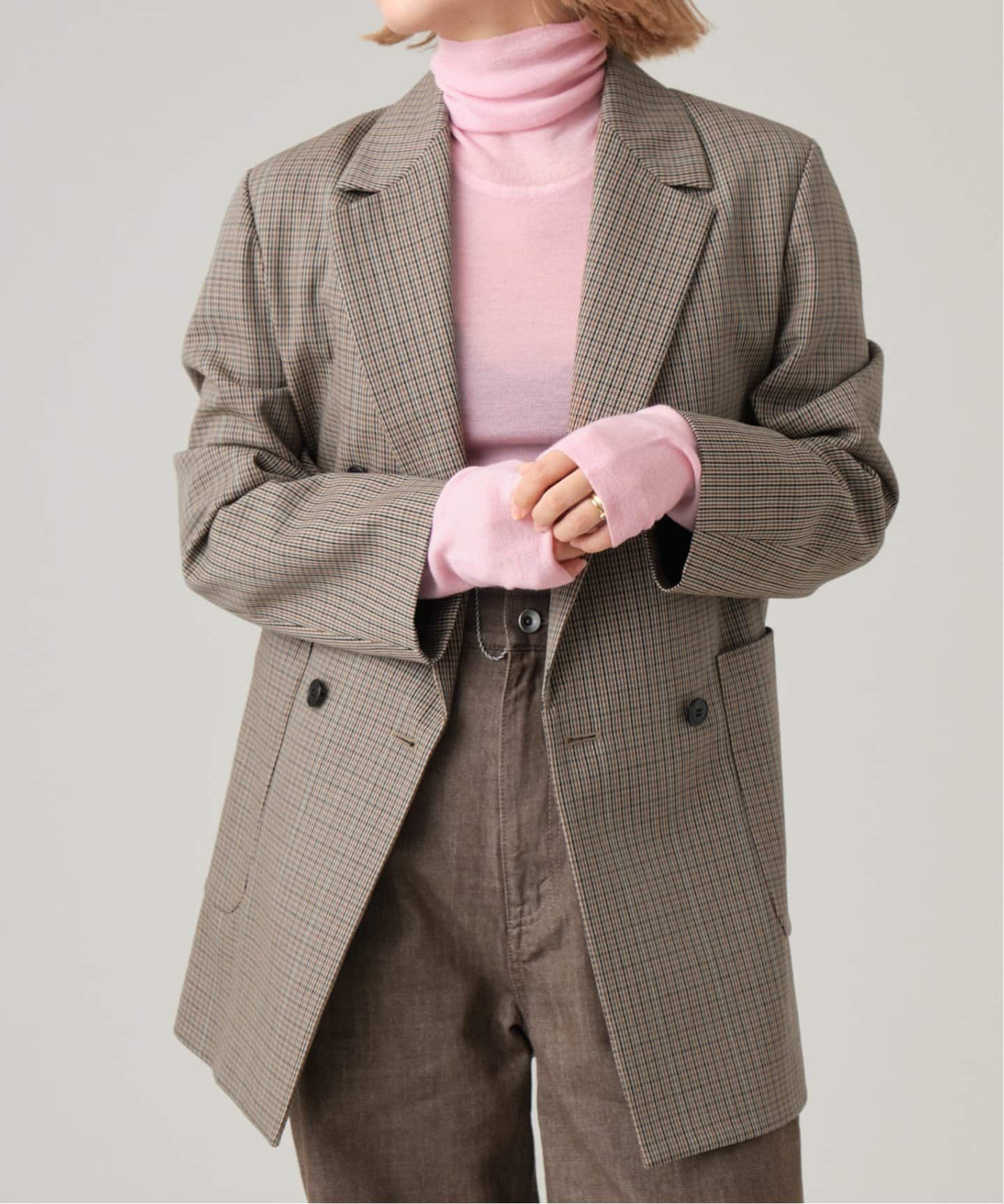 IENA LA BOUCLE SHERLOCK タートルネックプルオーバー（ニット