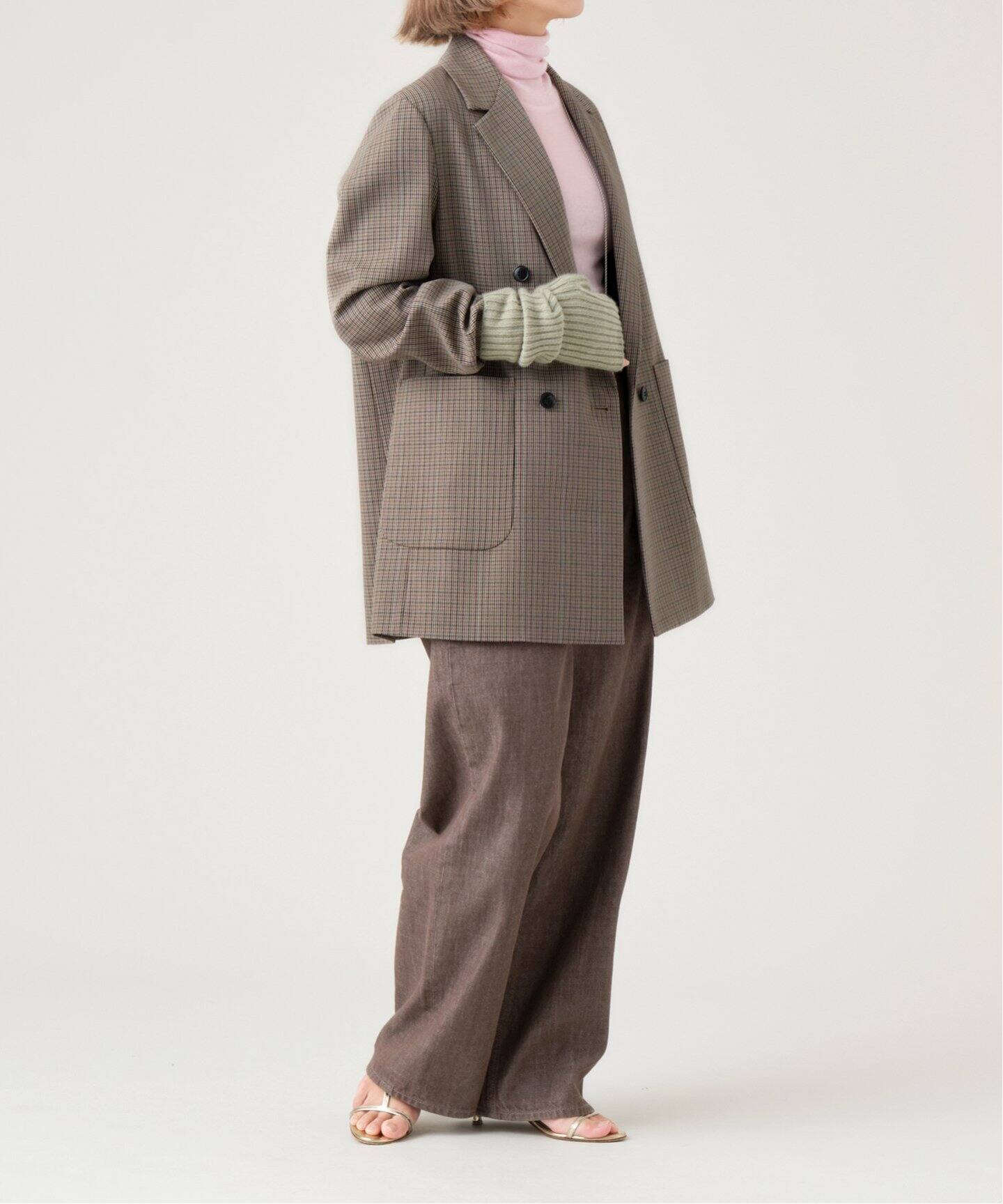 IENA LA BOUCLE SHERLOCK タートルネックプルオーバー（ニット