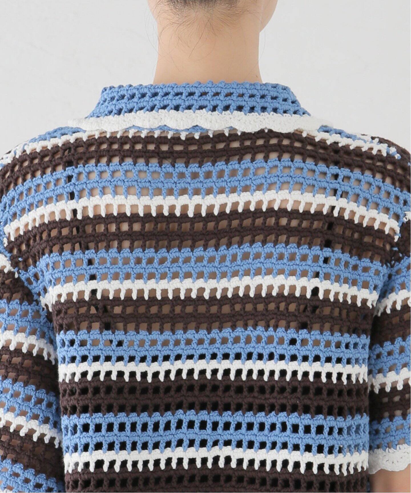 BAUM UND PFERDGARTEN/バウム ウンド ヘルガーデン PRE Crochet シャツ 