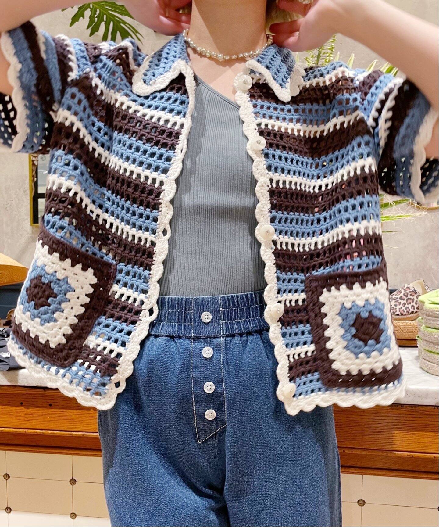 BAUM UND PFERDGARTEN/バウム ウンド ヘルガーデン PRE Crochet シャツ 