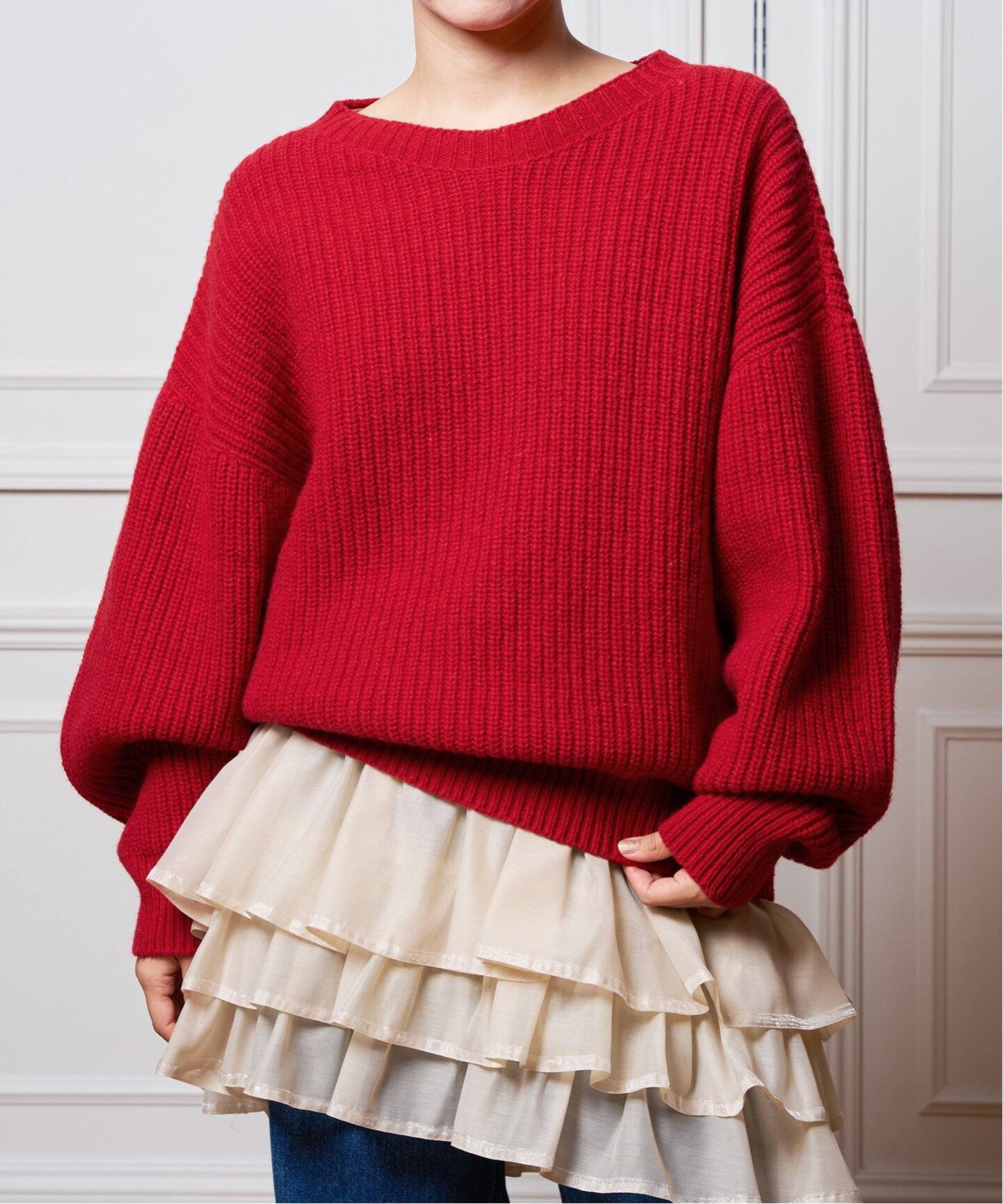 BASERANGE/ベースレンジ MEA PULLOVER ニット KMEPRW-WI24（ニット  