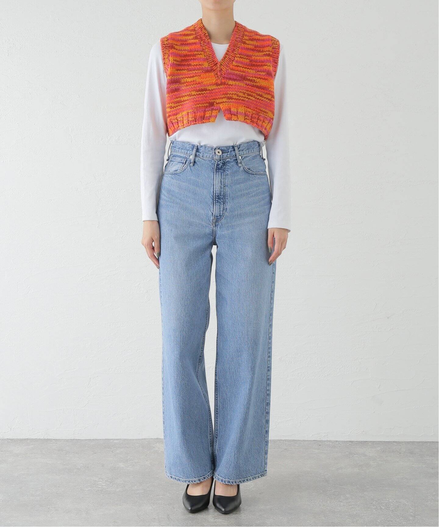 jun mikami シャギーアルパカvネックニット（jun mikami 完売！モード  