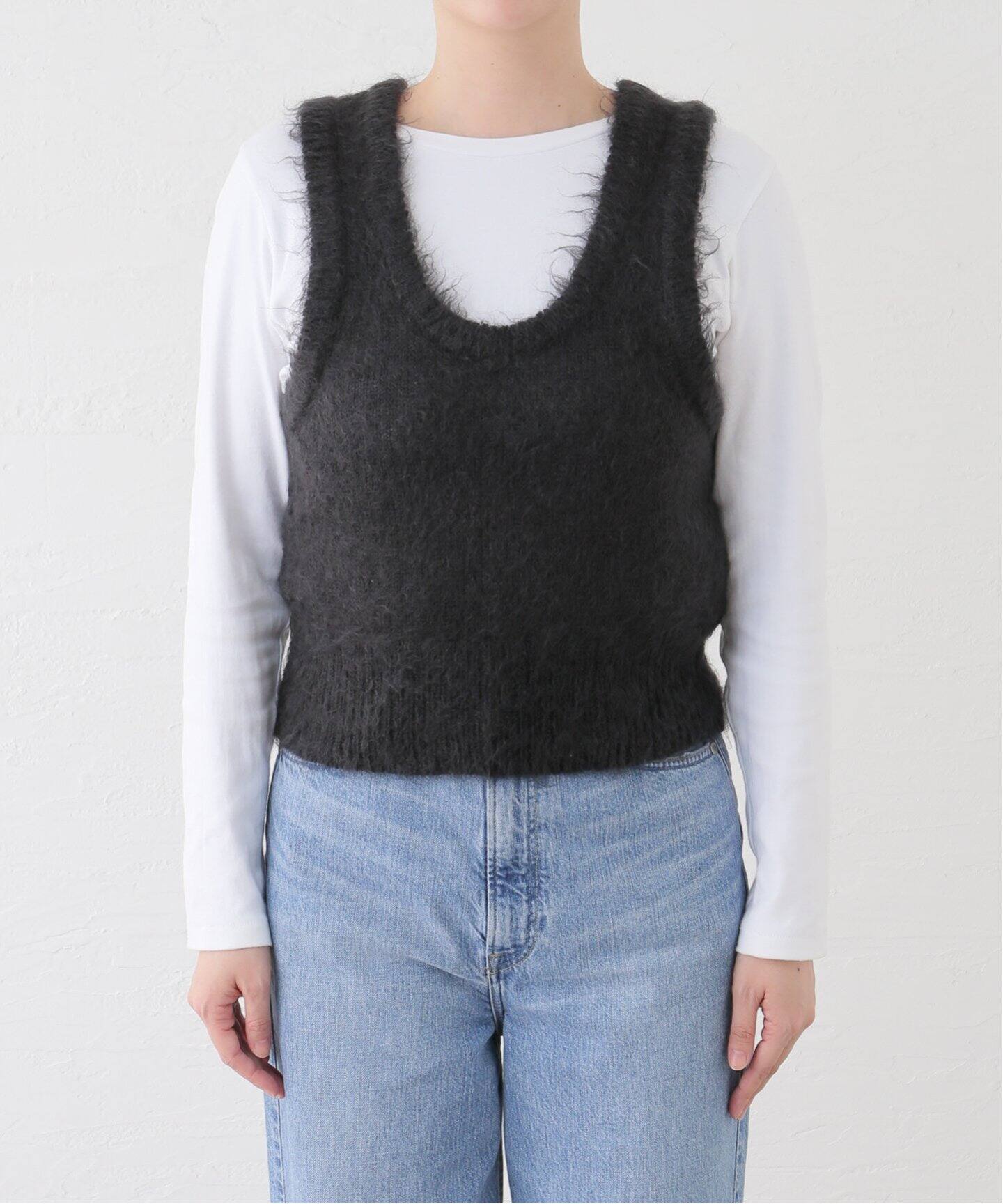 AURALEE/オーラリー BRUSHED SUPER KID MOHAIR MIX ニット A24AT06KM  