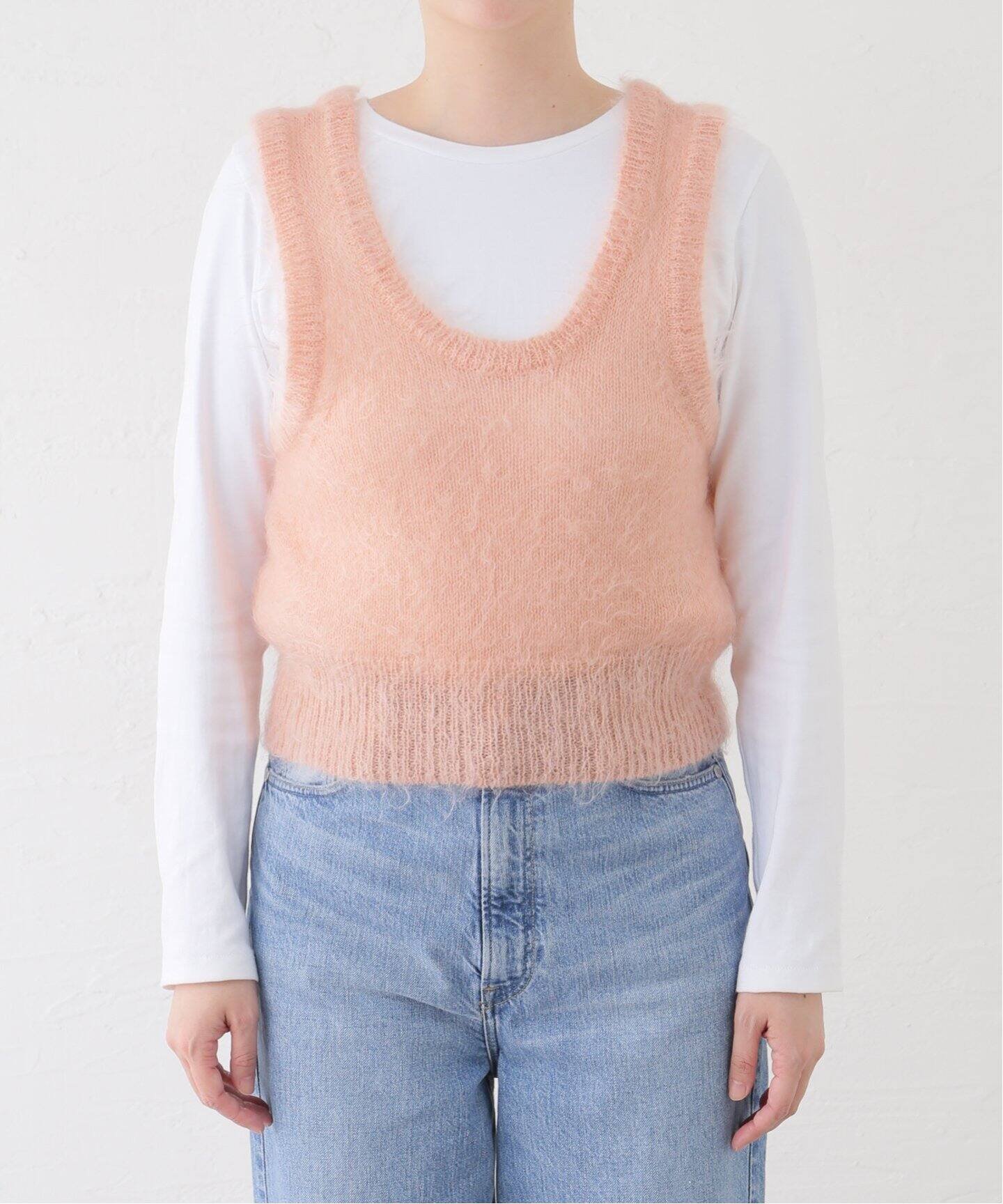 AURALEE/オーラリー BRUSHED SUPER KID MOHAIR MIX ニット A24AT06KM 