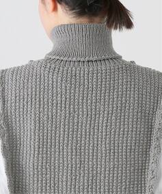 MICHAELA BUERGER/ミカエラ・バーガー LOLA collar ニット（ベスト 