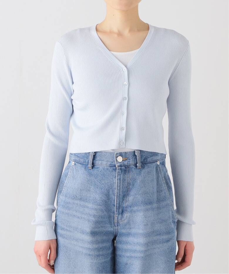 V-Neck Cropped カーディガン（カーディガン）｜Plage（プラージュ）の 