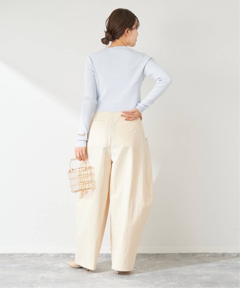 V-Neck Cropped カーディガン（カーディガン）｜Plage（プラージュ）の  