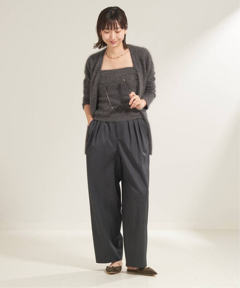 Light Fur Midi カーディガン（カーディガン）｜Plage（プラージュ）の  