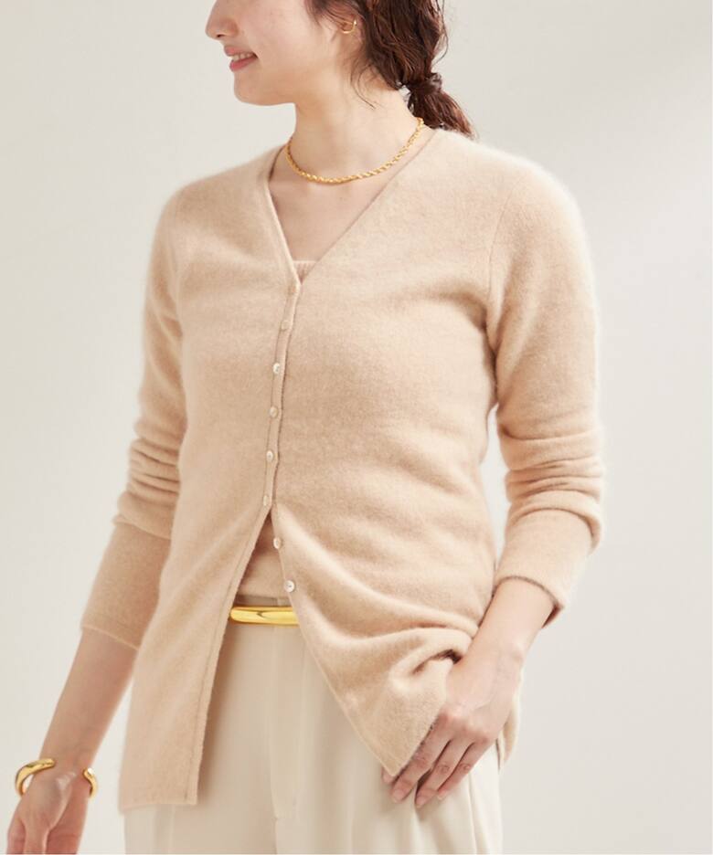 Light Fur Midi カーディガン（カーディガン）｜Plage（プラージュ）の  