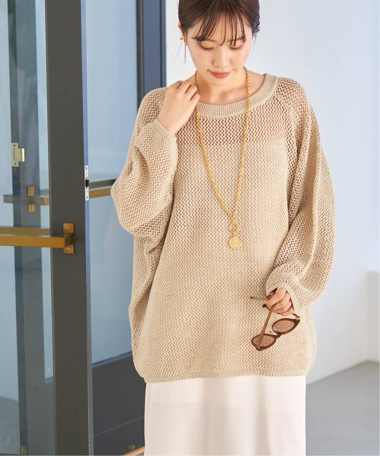 Openwork Pattern ニット（ニット／セーター）｜Plage（プラージュ）の 