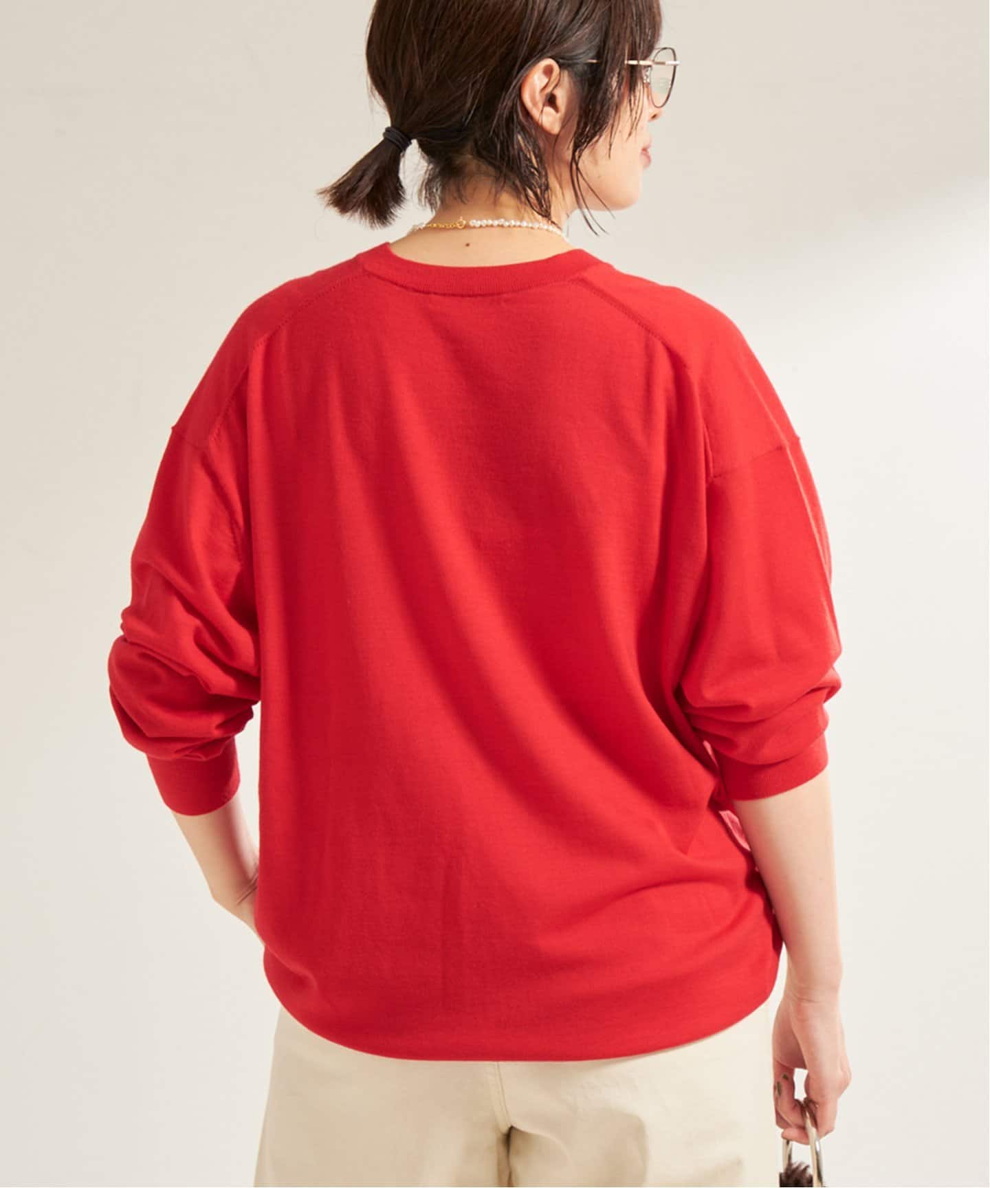 プラージュ　美品♡Fine Gauge Vニット　トップス　カットソー プラージュ 美品♡Fine Gauge Vニット トップス カットソー