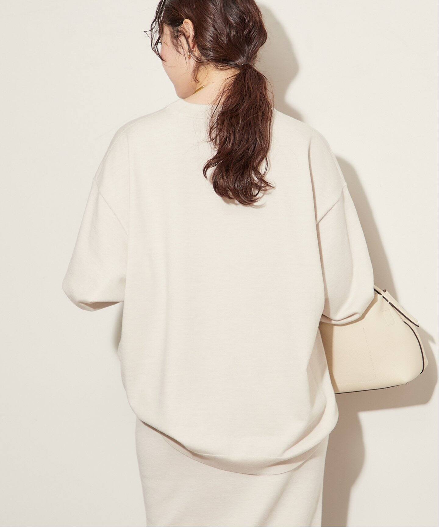 Plage Embroidery Knit プルオーバーナチュラル