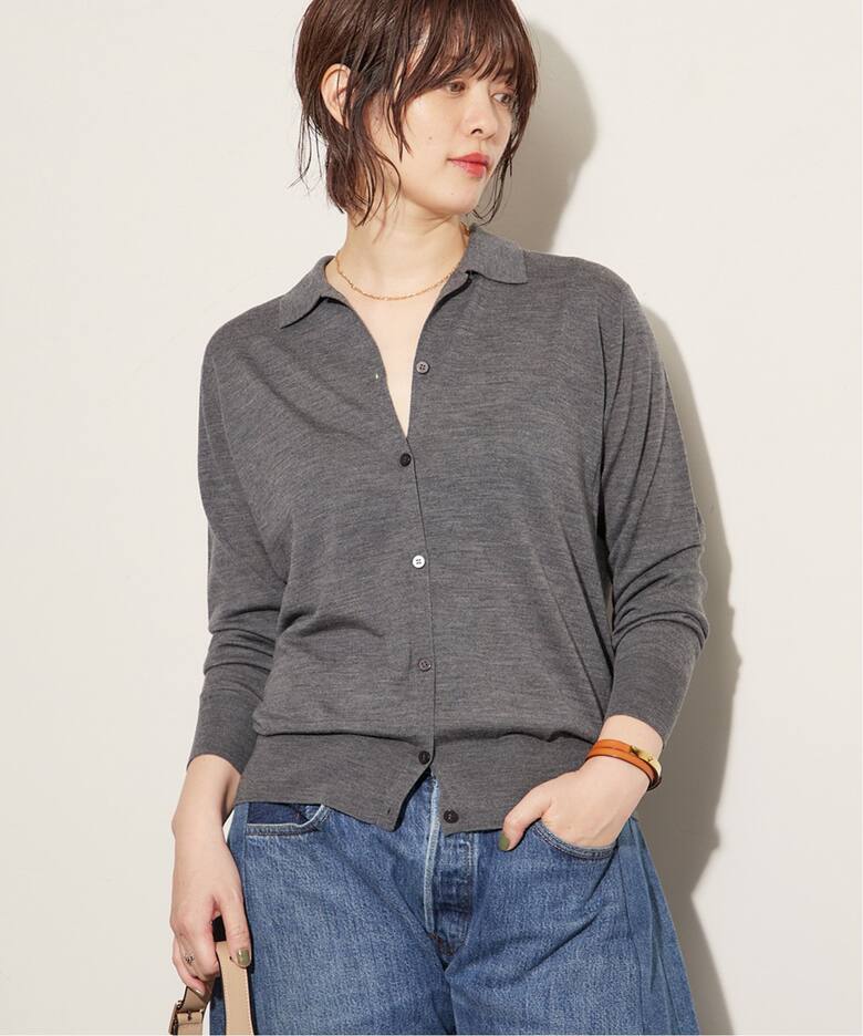 Collar カーディガン（ニット／セーター）｜Plage（プラージュ）の通販  
