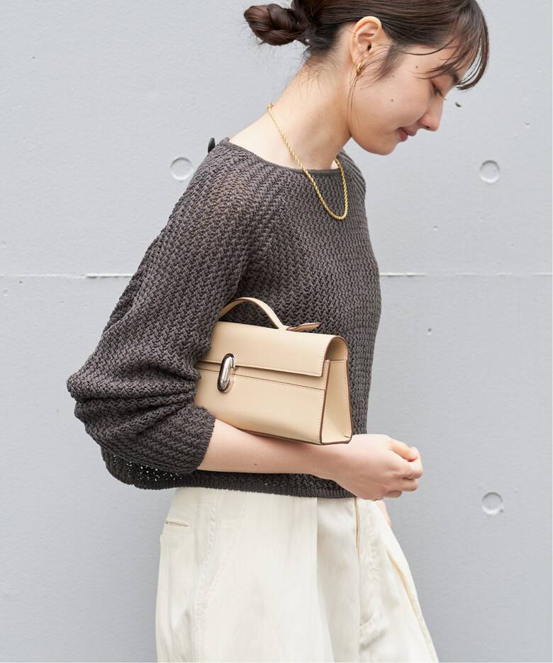 WEB限定追加》Tape Yarn Cropped カーディガン（カーディガン）｜Plage  