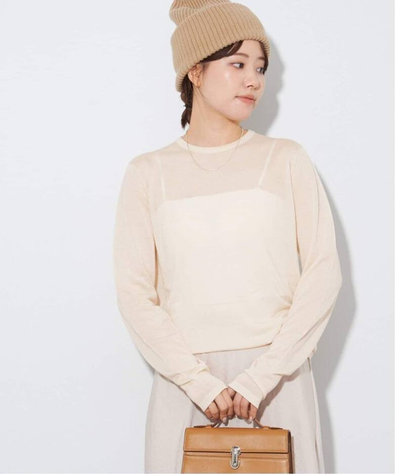 WEB限定追加》CU WO Fine ニット（ニット／セーター）｜Plage  