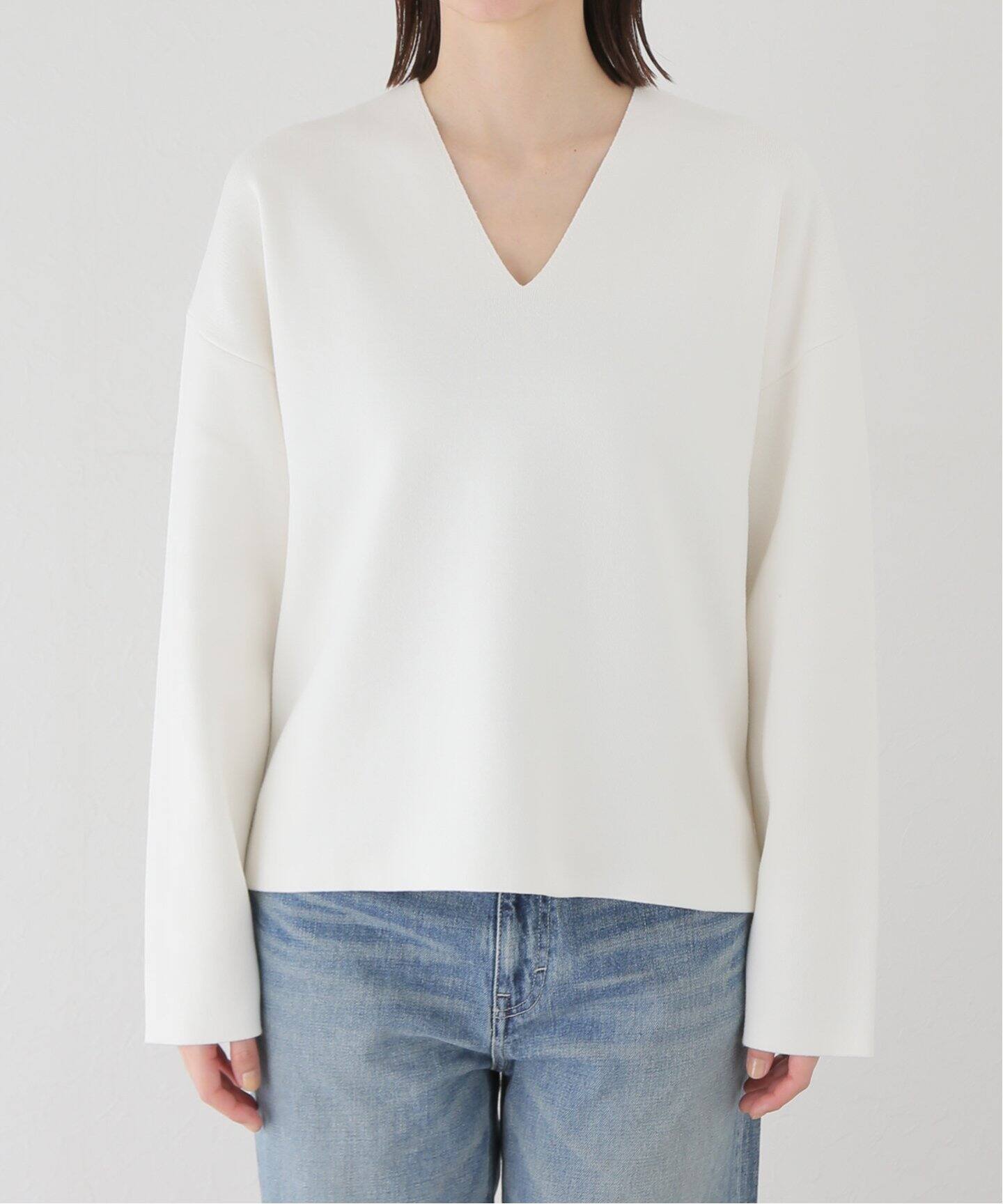 ORGANIC COTTON フォルムニット（ニット／セーター）｜Plage 