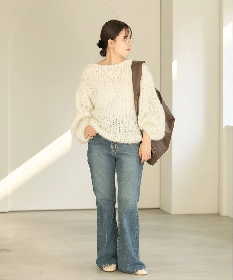 予約》HAND KNIT ジャンボタム プルオーバー（ニット／セーター 