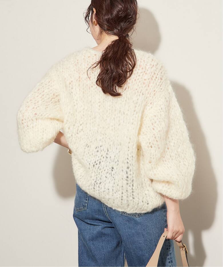 予約》HAND KNIT ジャンボタム プルオーバー（ニット／セーター 