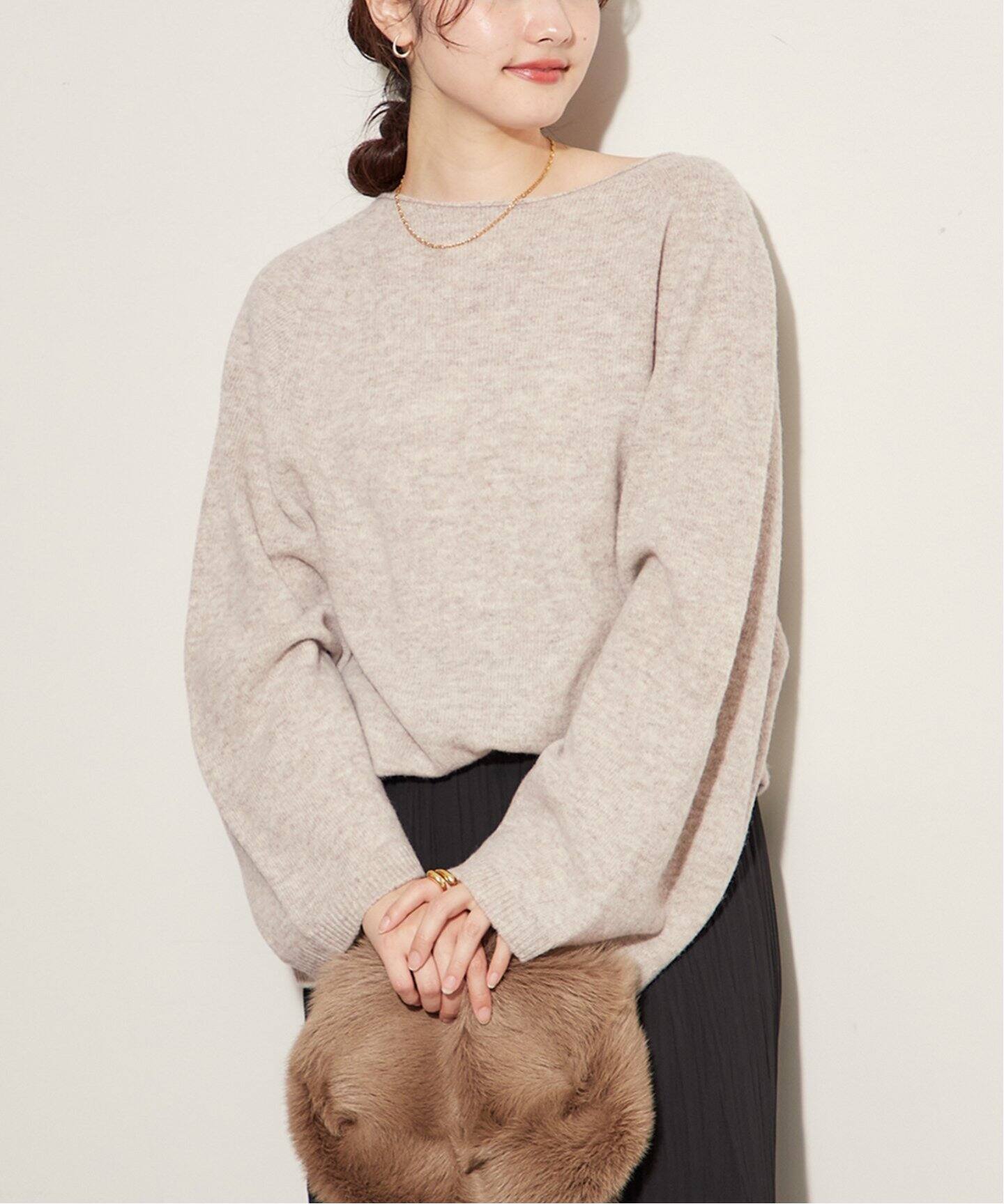 Tasmania Natural Wool プルオーバー（ニット／セーター）｜Plage 