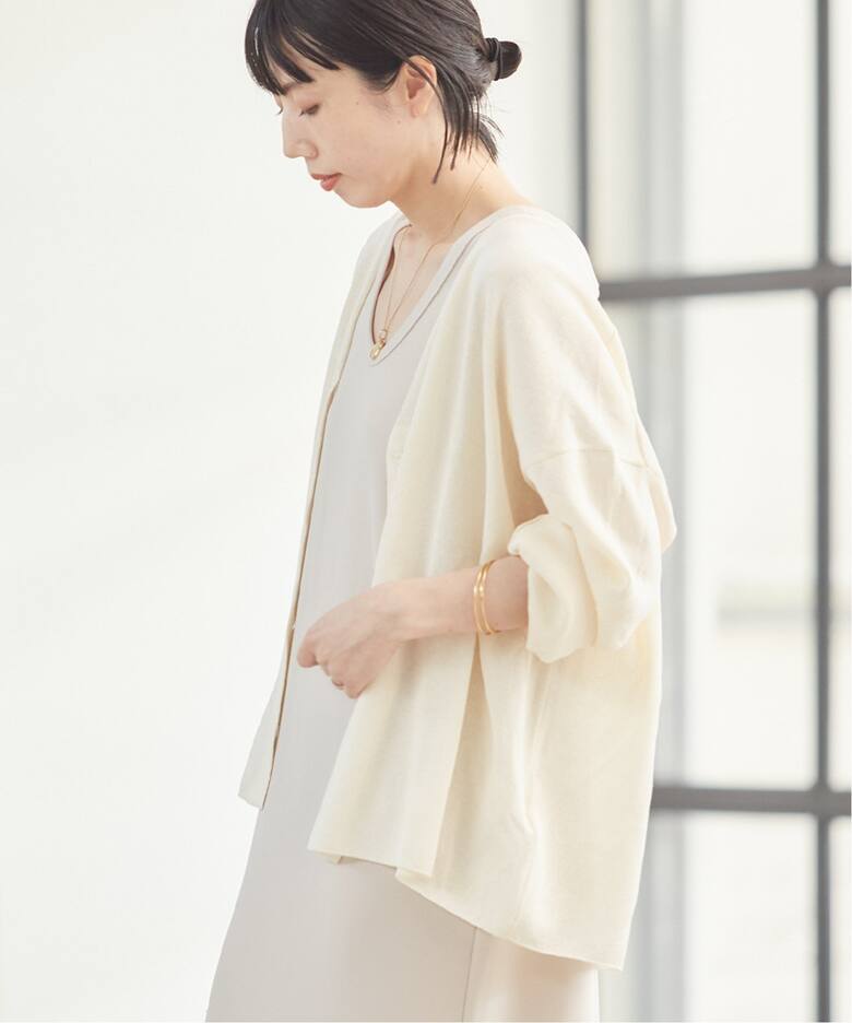 paper/CO Vネック カーディガン（カーディガン）｜Plage（プラージュ  