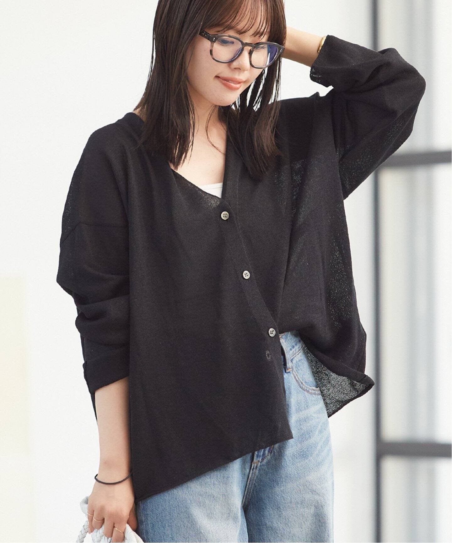 paper/CO Vネック カーディガン（カーディガン）｜Plage（プラージュ  