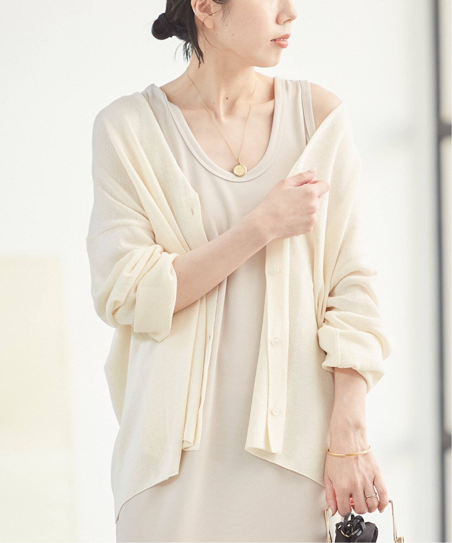 paper/CO Vネック カーディガン（カーディガン）｜Plage（プラージュ  