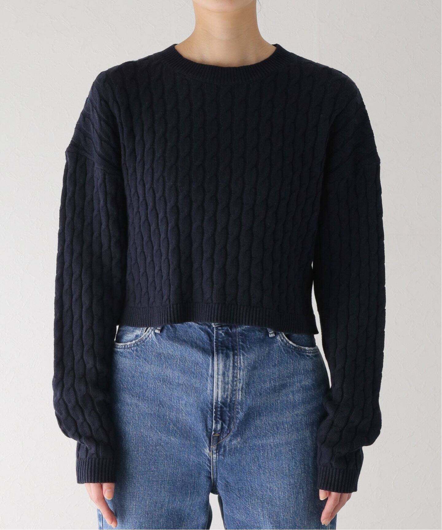 cotton/cash short alan ニット（ニット／セーター）｜Plage 