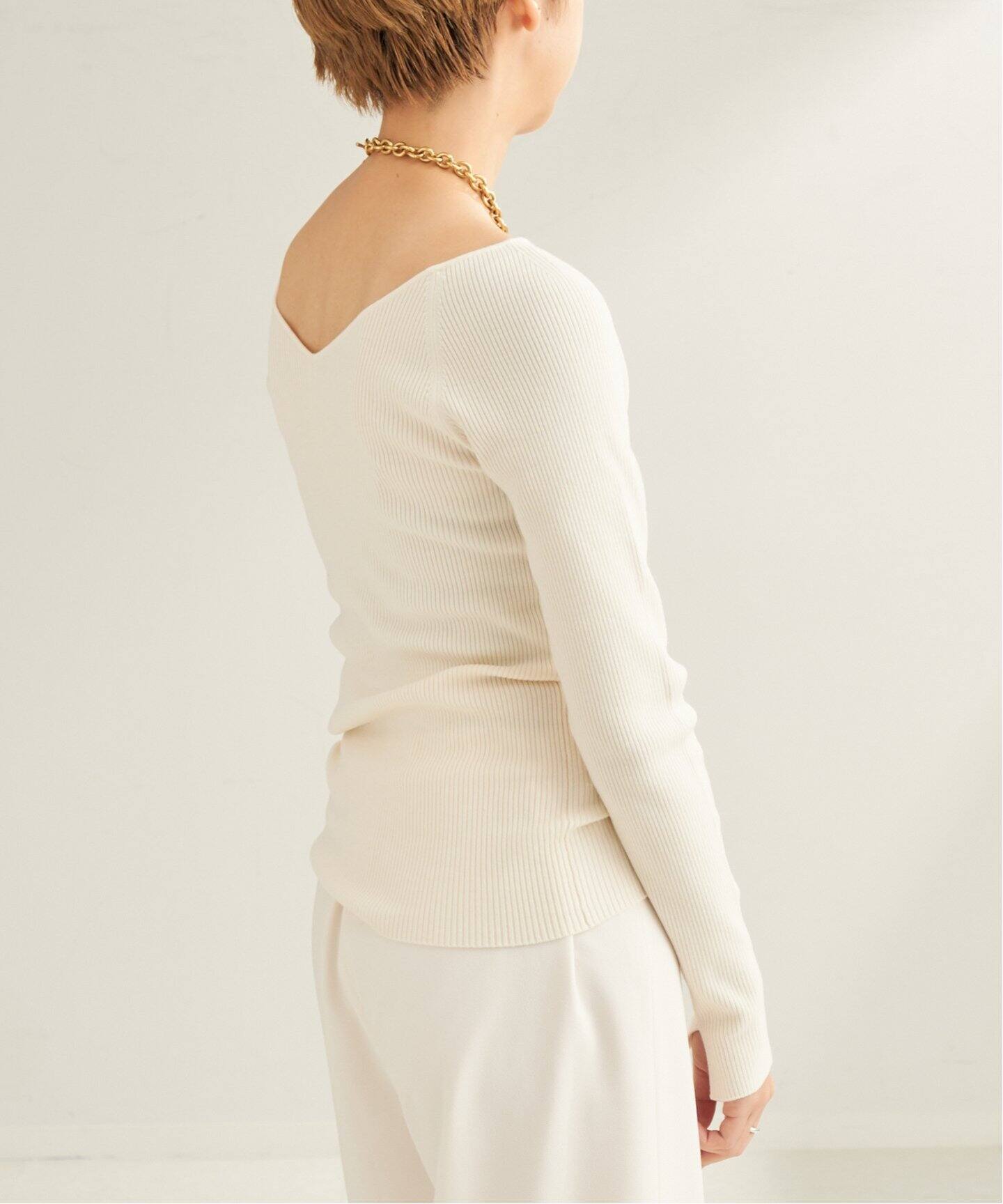 easy care rib プルオーバー（ニット／セーター）｜Plage（プラージュ  