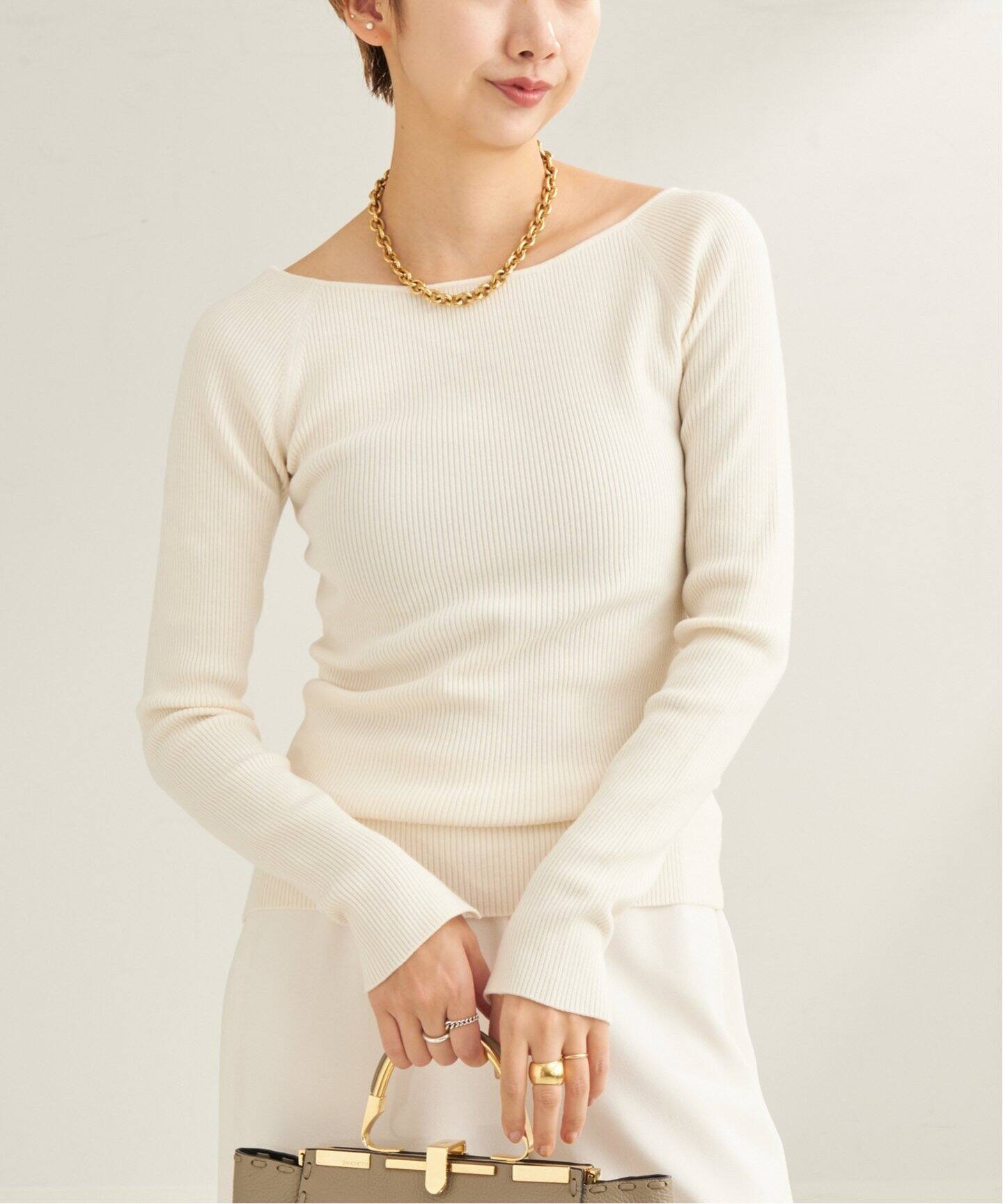 easy care rib プルオーバー（ニット／セーター）｜Plage（プラージュ  