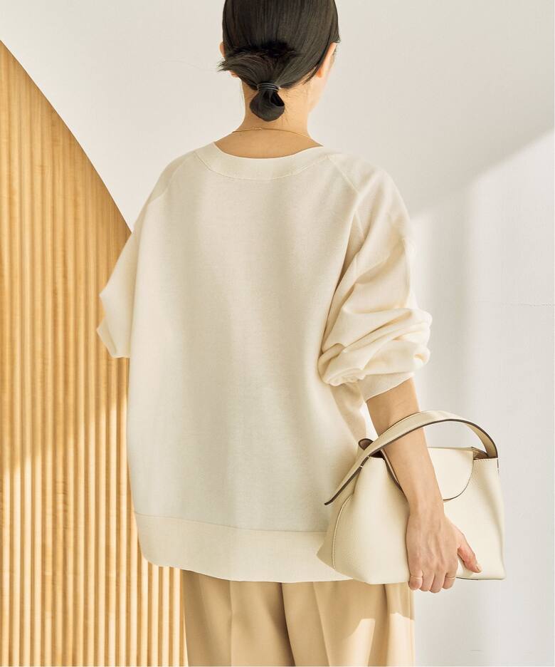 WEB限定追加》sweat kn nuance カーディガン（カーディガン）｜Plage 