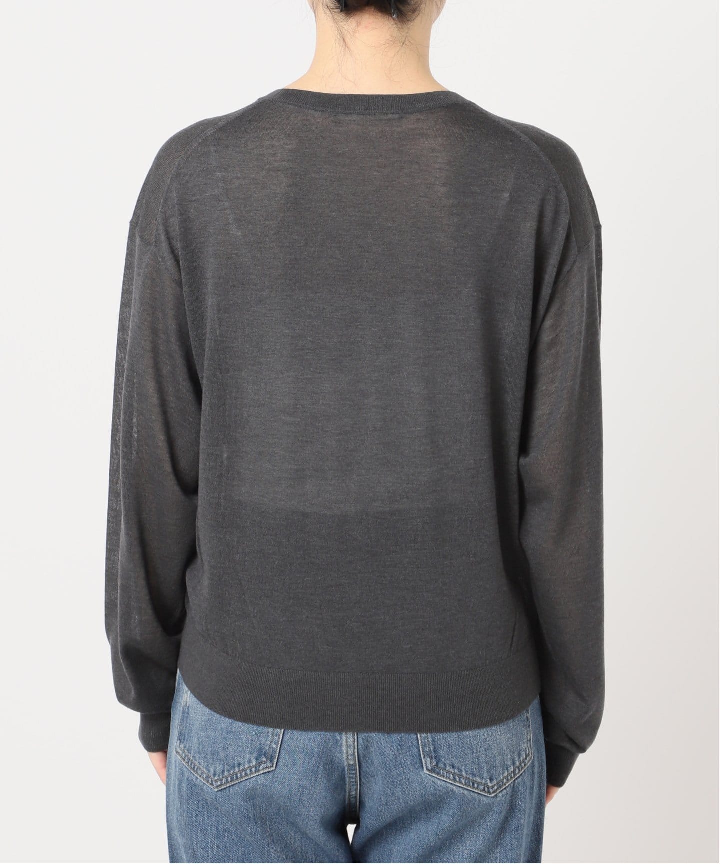 18G silkmix プルオーバー（ニット／セーター）｜Plage