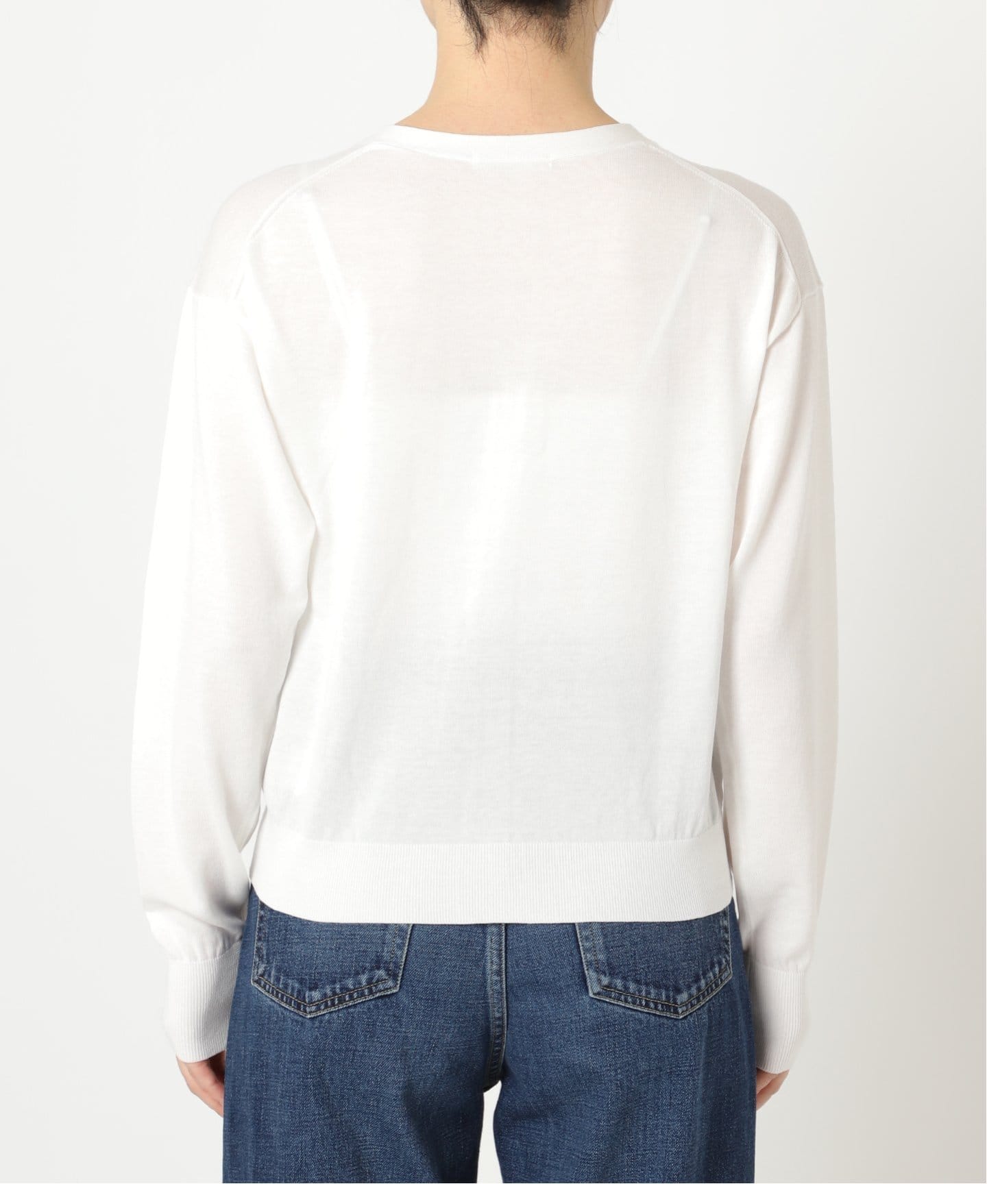 プラージュ Plage 24SS PLAIN Vネック カーディガン 24080922815020 ベージュ サイズ：FREE PLAIN Vネック カーディガン（カーディガン）｜Plage