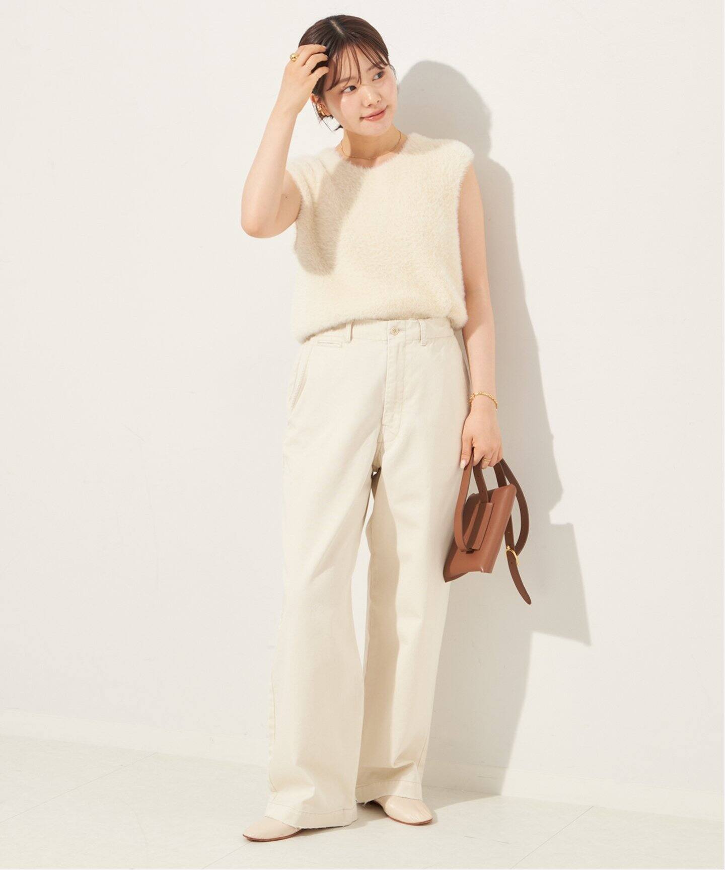 SHAGGY CROPPED プルオーバー（ニット／セーター）｜Plage  