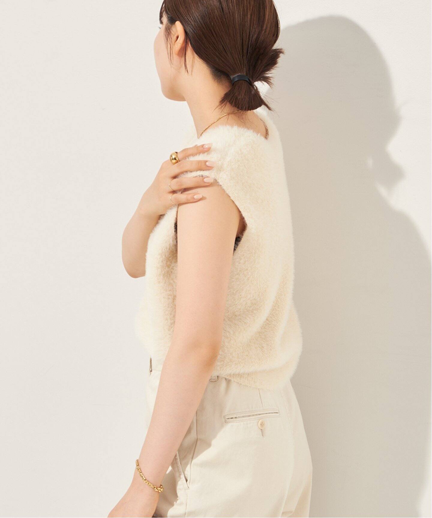 SHAGGY CROPPED プルオーバー（ニット／セーター）｜Plage（プラージュ  