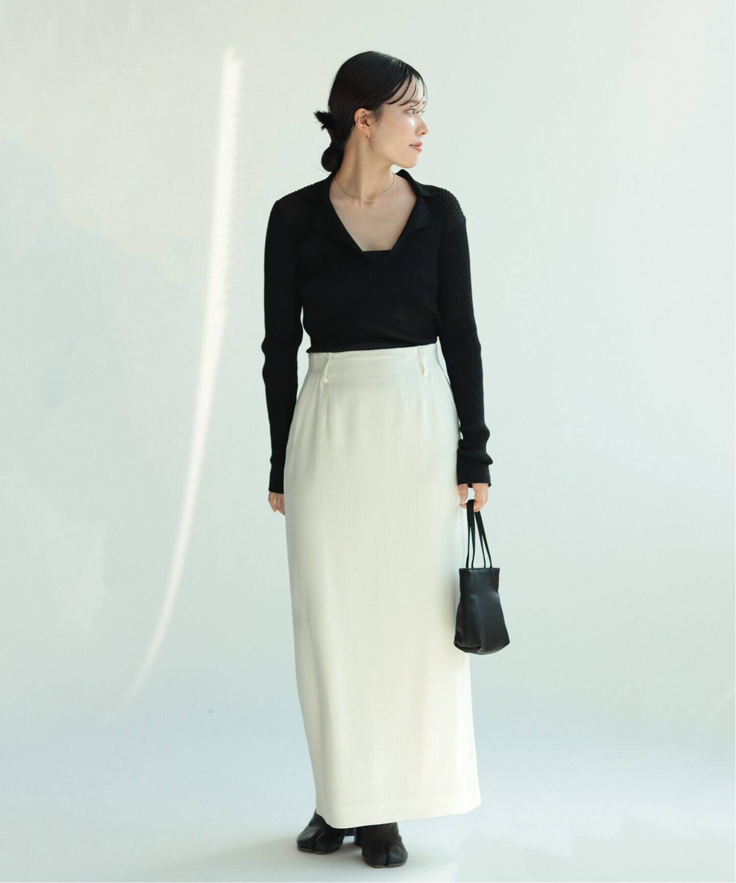 追加》TAILOR COLLAR RIB プルオーバー（ニット／セーター）｜Plage 