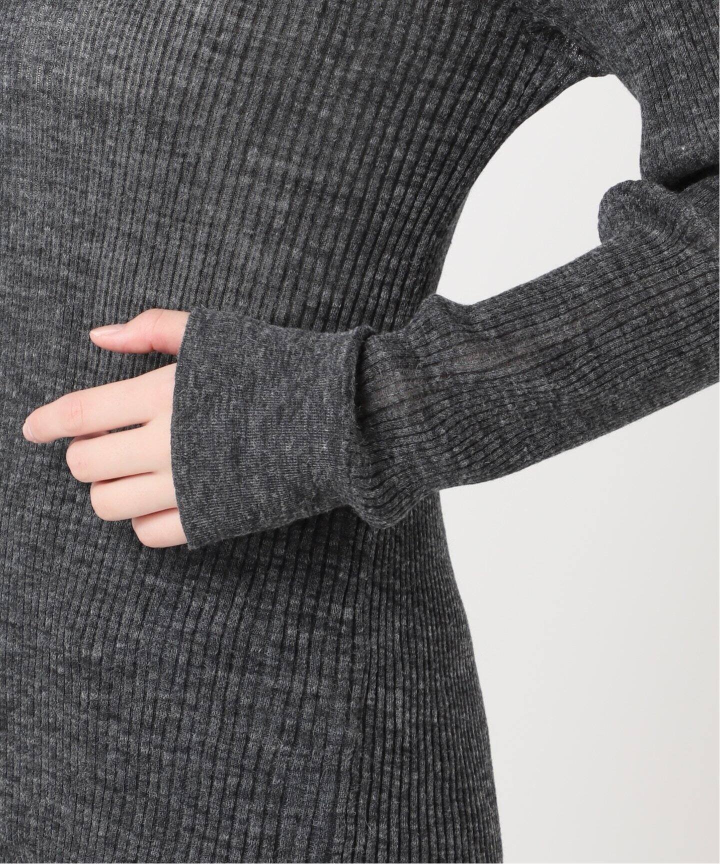 WEB限定追加》TAILOR COLLAR RIB プルオーバー（ニット／セーター