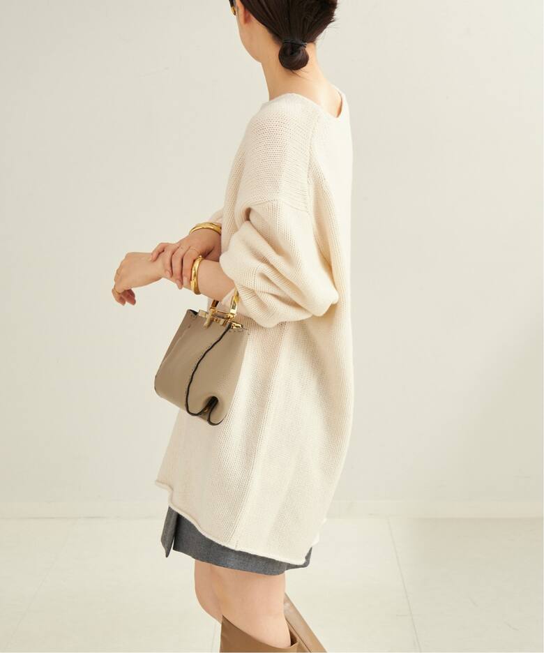 WOOL CASHMERE SOFT TUNIC ニット（ニット／セーター）｜Plage 