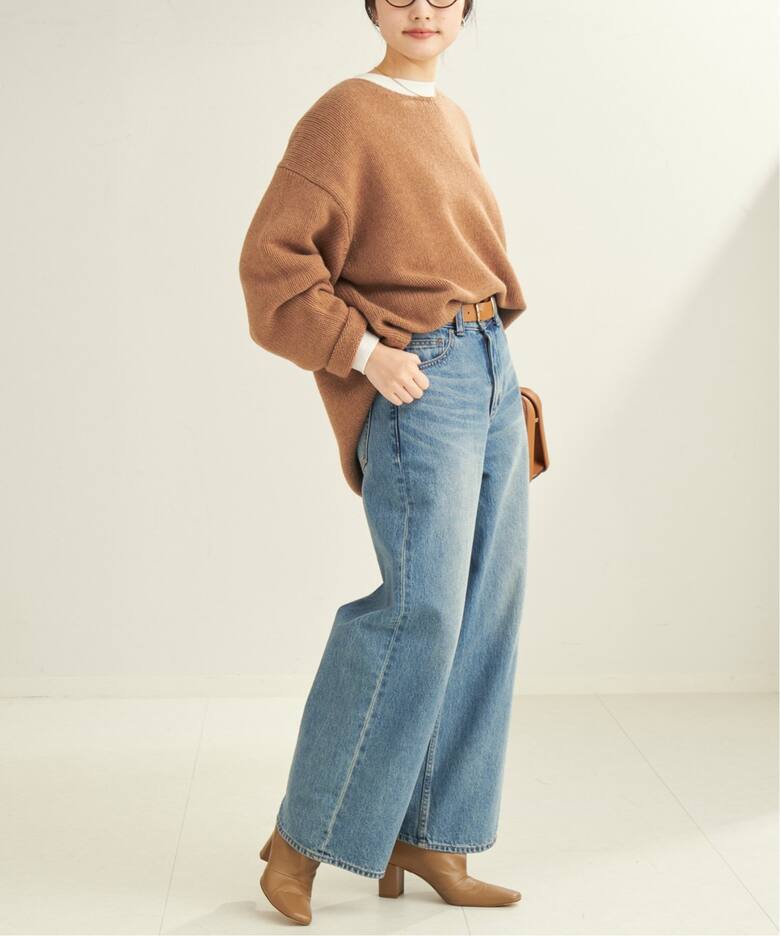 WOOL CASHMERE SOFT TUNIC ニット（ニット／セーター）｜Plage 