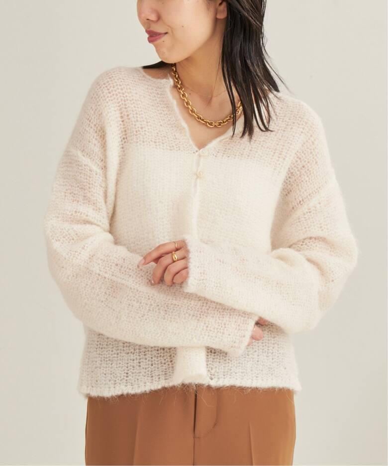 HENLEY ALPACA mix プルオーバー（ニット／セーター）｜Plage  