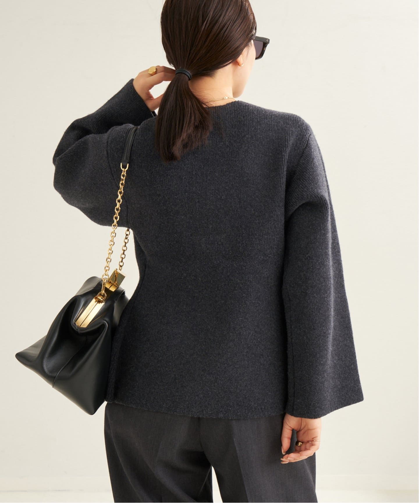 plage WOOL FORM ジャケット plage（プラージュ）の「WOOL FORM ジャケット（ニット/セーター