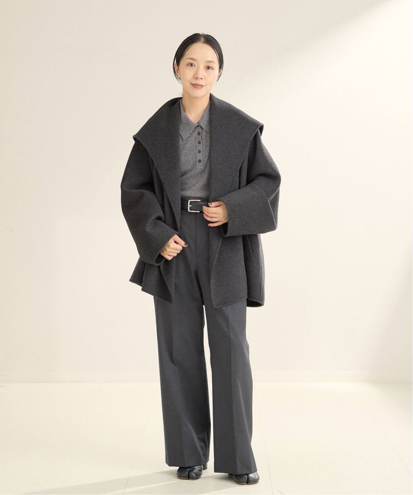 WOOL ポロニットシャツ（ニット／セーター）｜Plage（プラージュ）の 