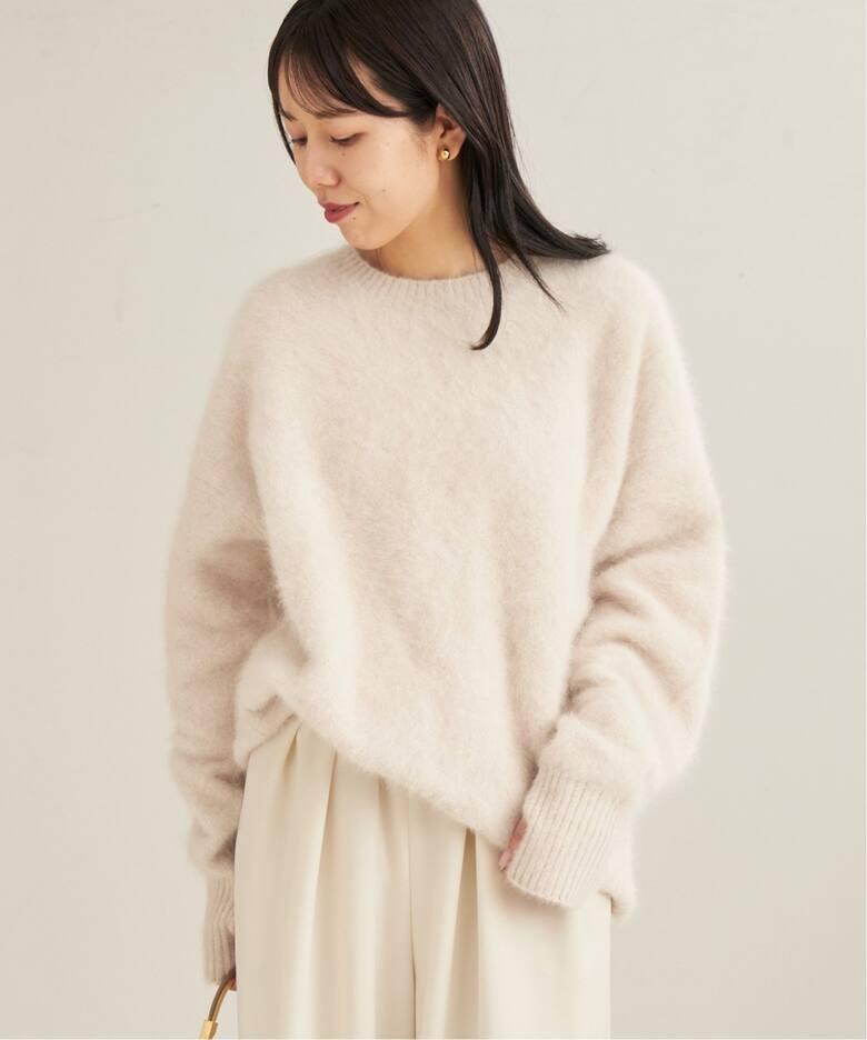 WEB限定追加》Fur Nuance プルオーバー（ニット／セーター）｜Plage  