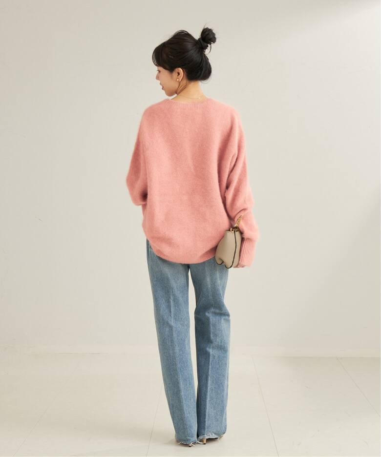 WEB限定追加》Fur Nuance プルオーバー（ニット／セーター）｜Plage  