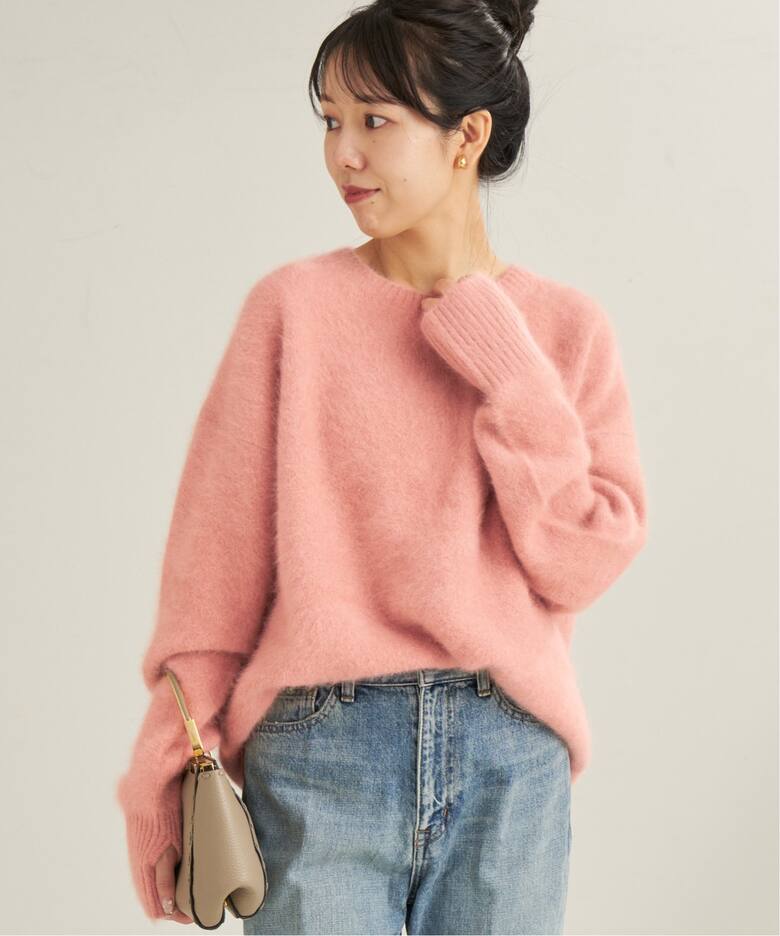 WEB限定追加》Fur Nuance プルオーバー（ニット／セーター）｜Plage  